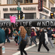 #NoDAPL protesters in the 2017 Rose Parade in Pasadena, Calif. (Robyn Beck/Getty Images)
